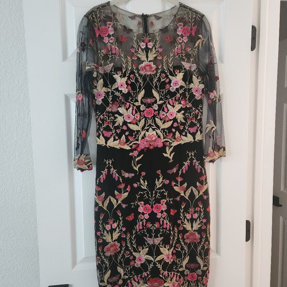 Floral Embroidered Dress